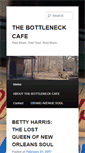 Mobile Screenshot of bottleneckcafe.com